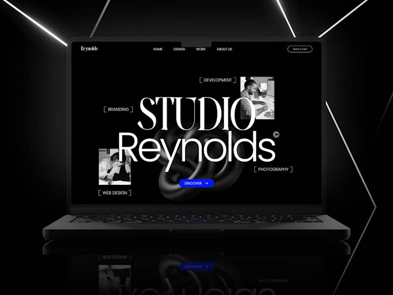 Cover image for Design Studio Landing Page