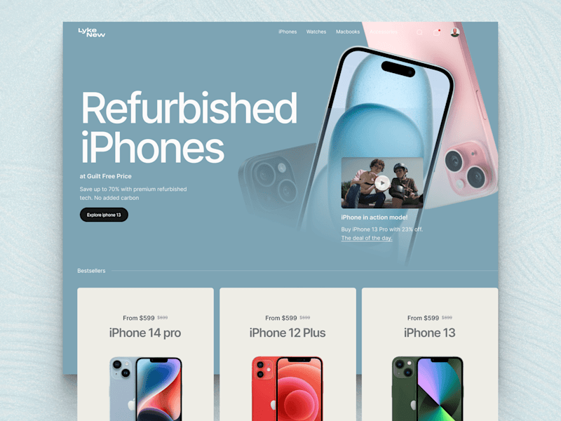 Cover image for Delightful Responsive Trendy Landing Page