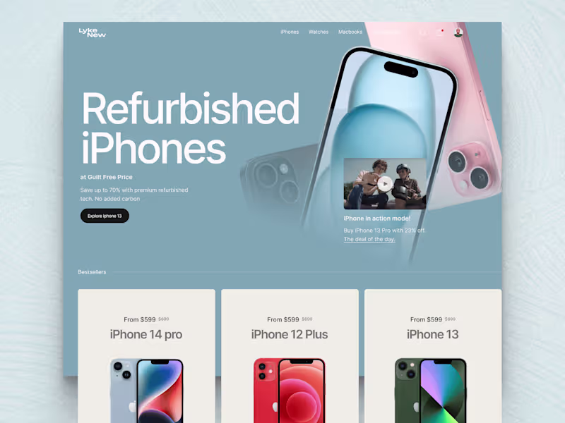 Cover image for Delightful Responsive Trendy Landing Page