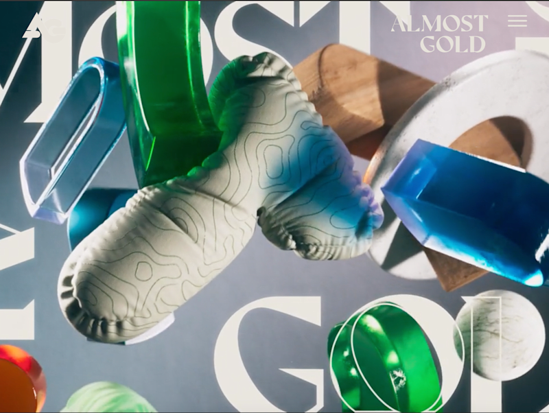 Cover image for Almost Gold - Website Redesign