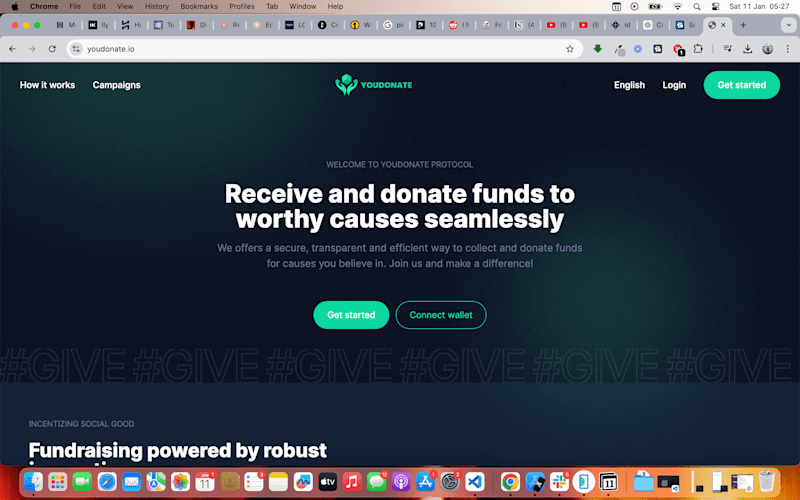 Cover image for Youdonate