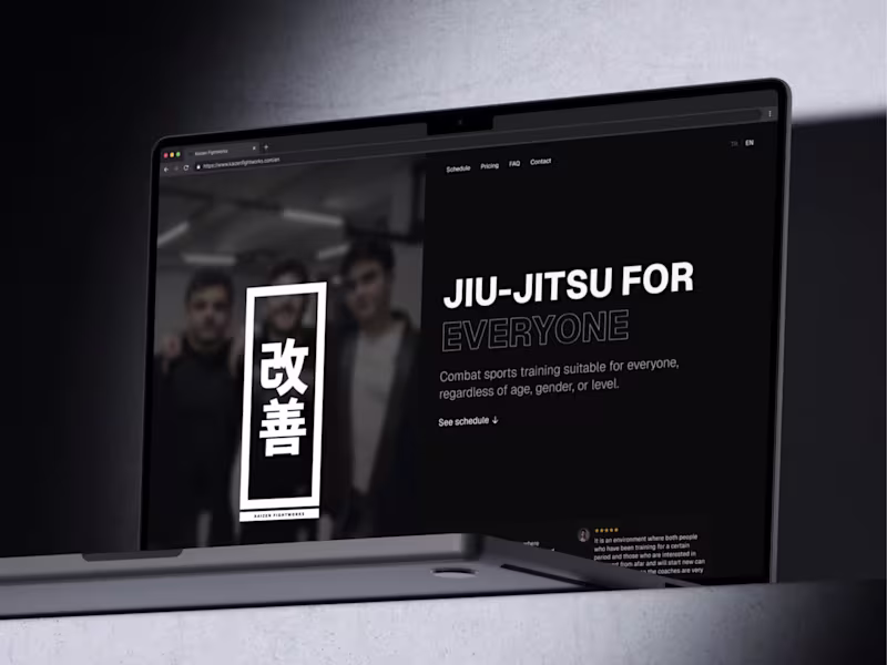 Cover image for Kaizen Fightworks Website - Framer Development