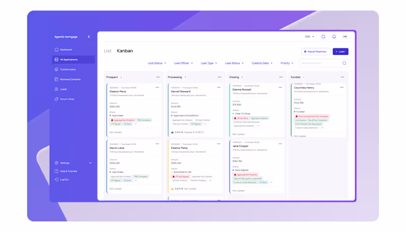 Cover image for Meet Agentic Mortgage - new enterprise loan platform built f...