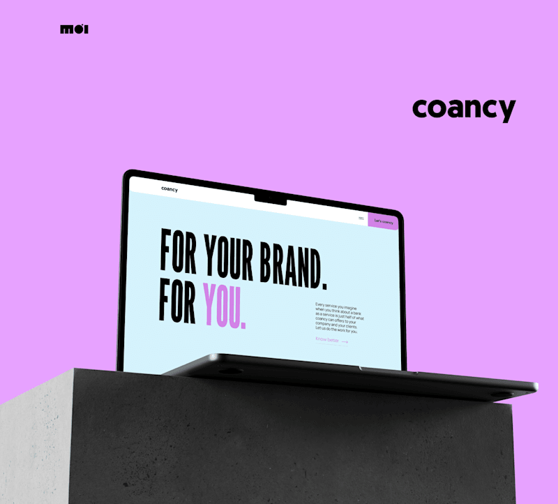 Cover image for Coancy White-Label Services - UI Design & Development