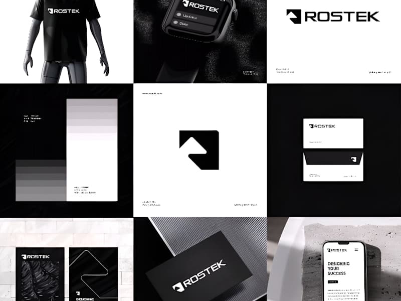 Cover image for BRANDING FOR ROSTEK :: Behance