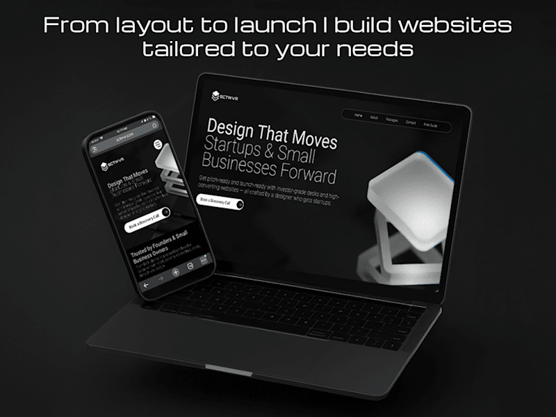 Cover image for Web Design Package: Sleek, Responsive, and Ready to Launch