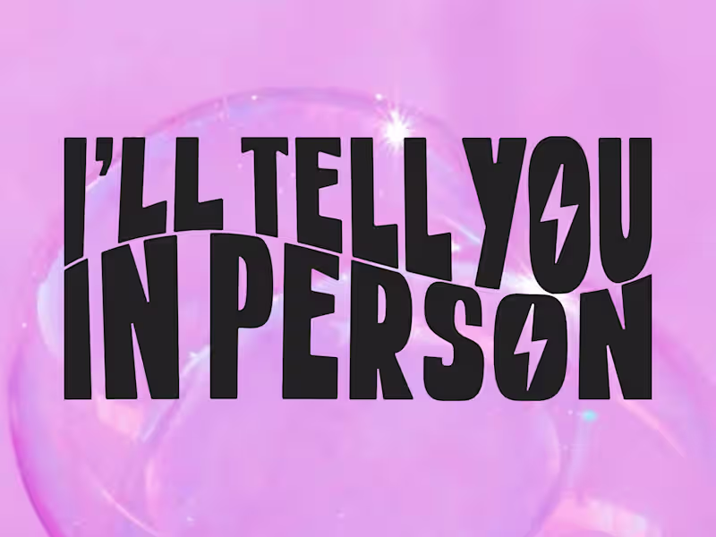 Cover image for I’ll Tell You In Person A-List Brand Design + Web Design