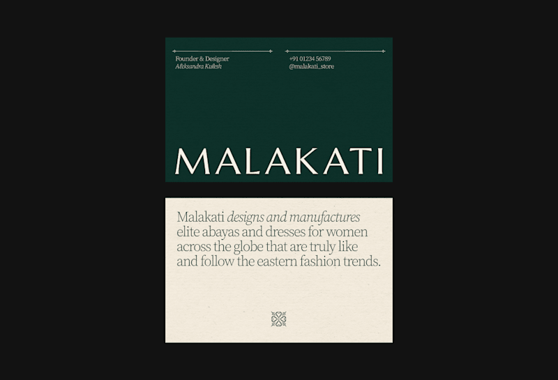 Cover image for Malakati. Premium abayas and dresses