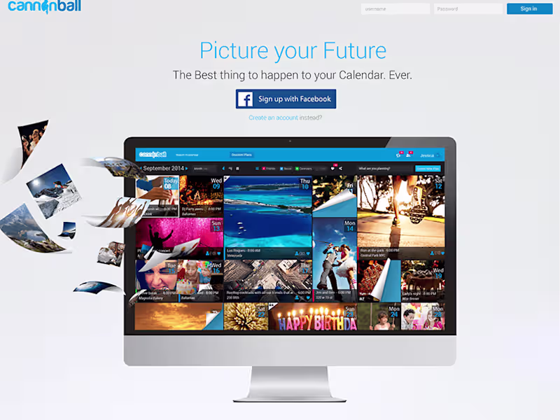 Cover image for Cannonball Website