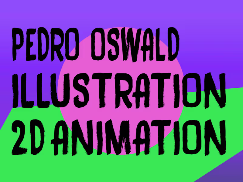 Cover image for 2024 SHOW REEL 2D Illustration and Animation 