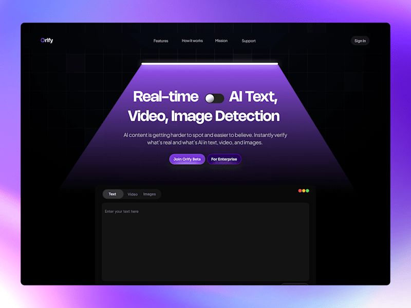 Cover image for Redesigning Orify's Website for Trust and Clarity
