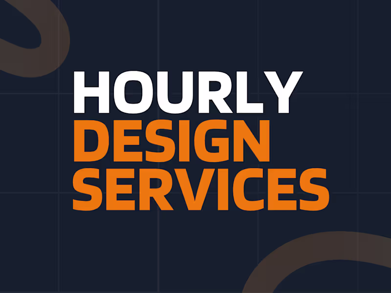 Cover image for Graphic Design (Once-Off Projects) 