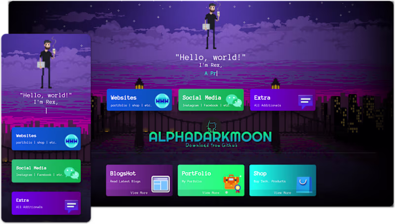 Cover image for AlphaDarkmoon/LinkForest