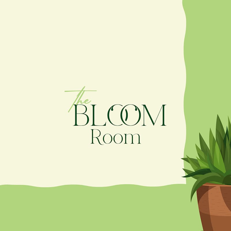 Cover image for The Bloom Room Logo & Branding on Behance