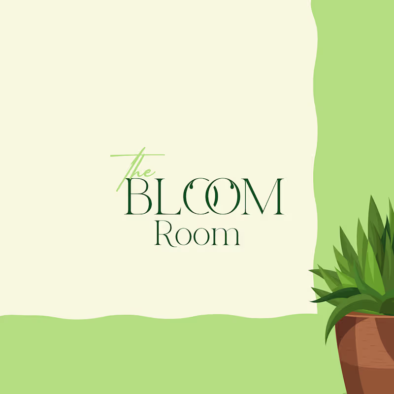 Cover image for The Bloom Room Logo & Branding on Behance