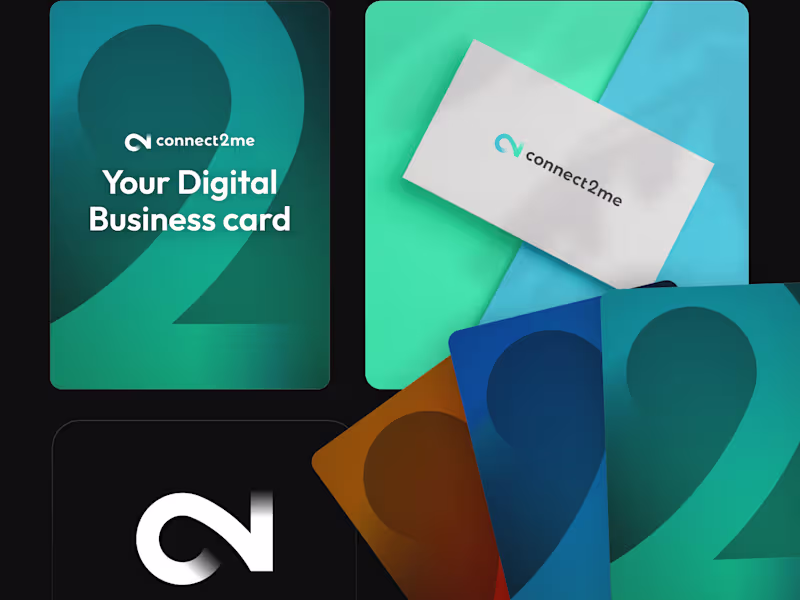 Cover image for Branding & Visual Identity for a Digital Business Card Platform