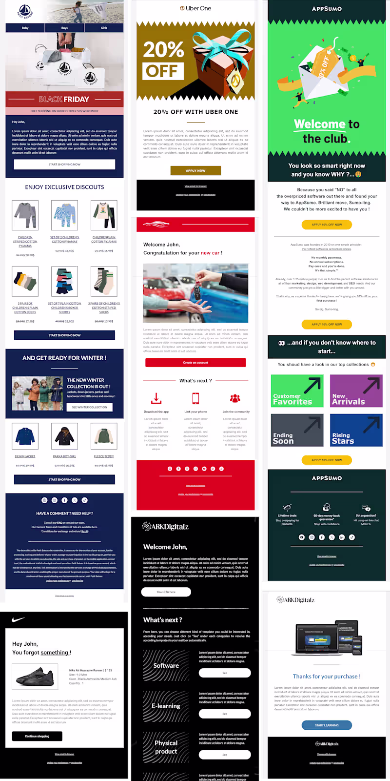 Cover image for RANDOM EMAILS SAMPLES