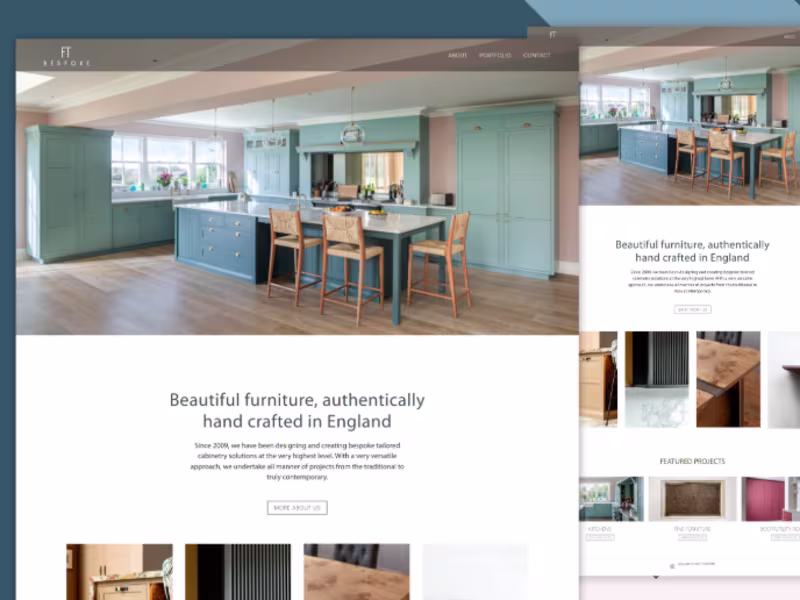 Cover image for Furniture Business Website
Designed to showcase