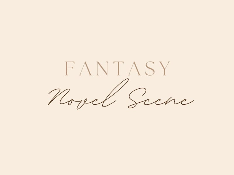 Cover image for Fantasy Novel Scene