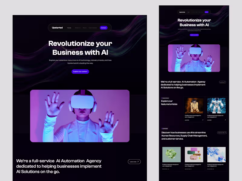 Cover image for Multi-page webflow website 