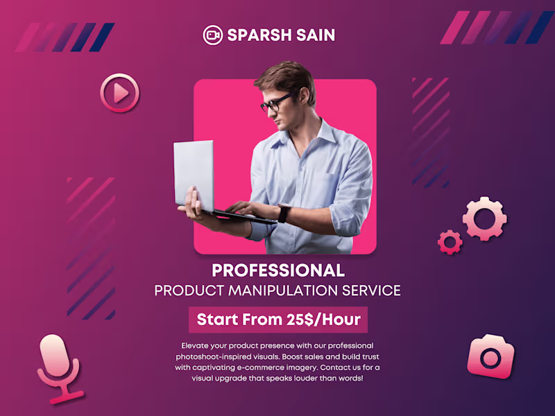 Cover image for Product Photoshoot-like Feel for E-commerce Website