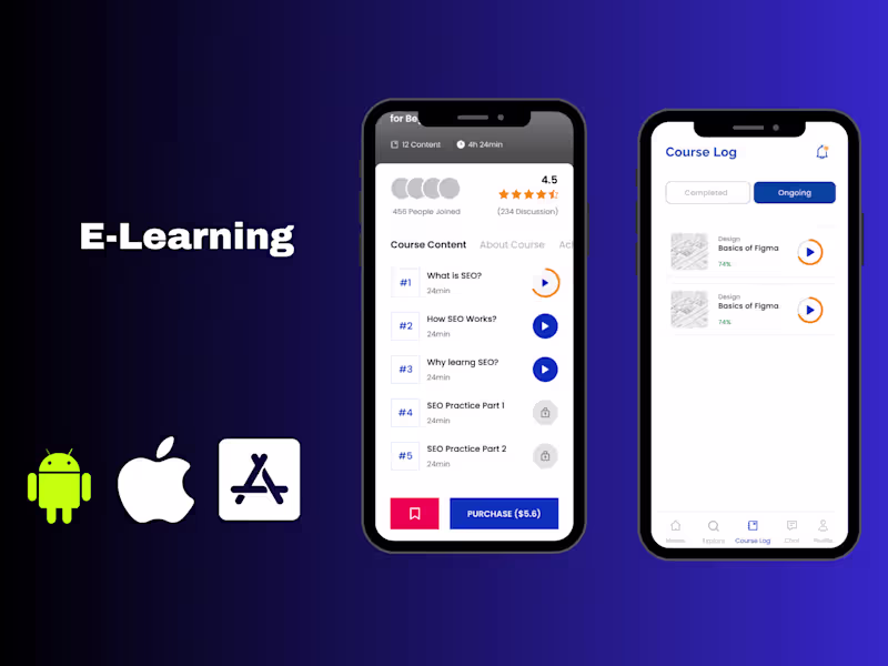 Cover image for Flutter E-Learning 