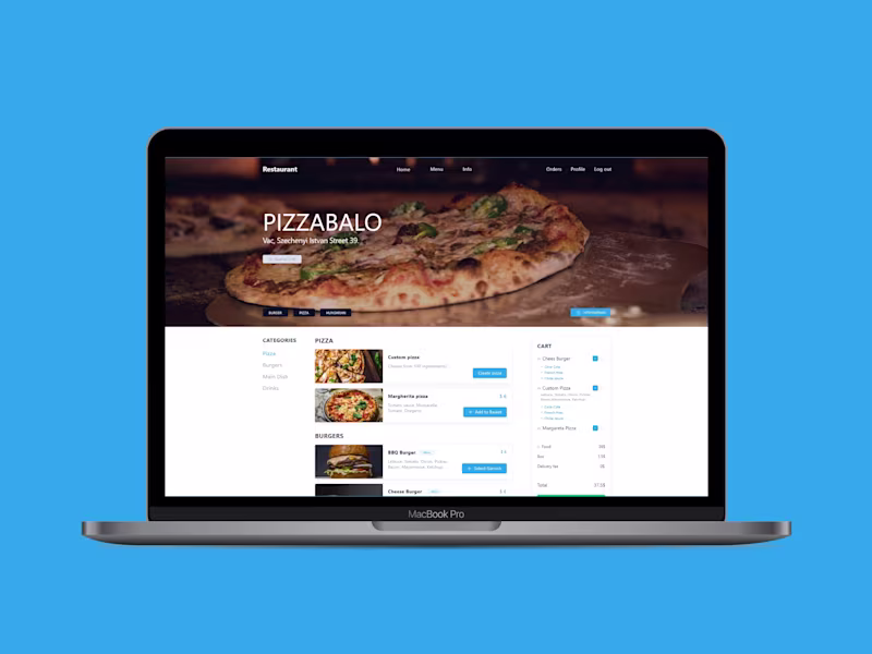Cover image for Restaurant System