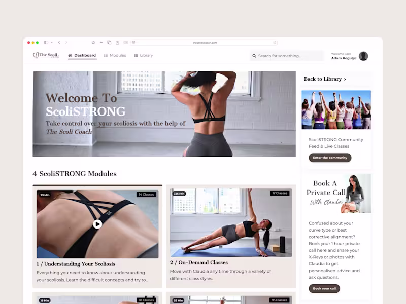 Cover image for Course Template Design — The Scoli Coach