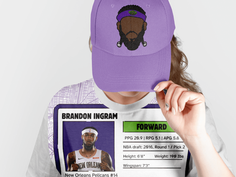 Cover image for A new style of NBA merchandise