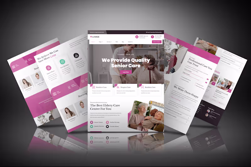 Cover image for LUNADE - Senior Care Services