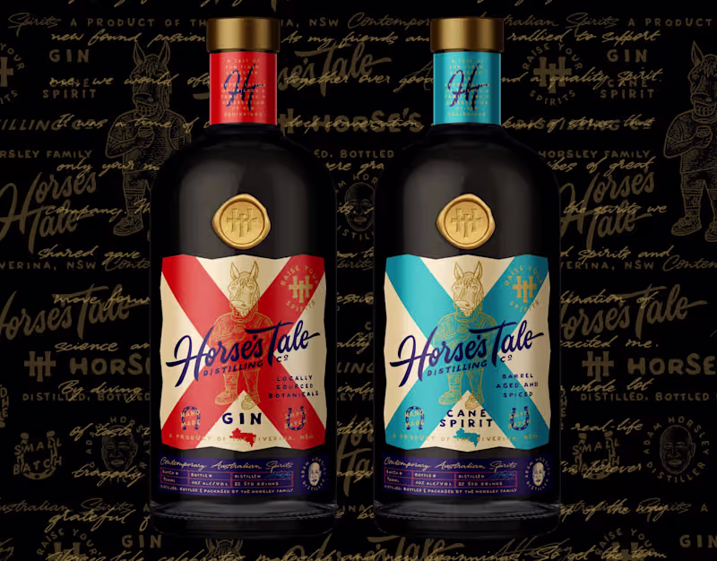 Cover image for Horse's Tale Distilling Co. Identity