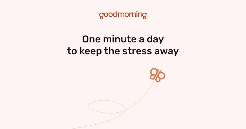 Cover image for Goodmorning Stress-Relief App Development