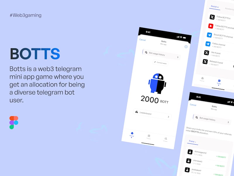 Cover image for Botts - Web3 Telegram Mini-app Development