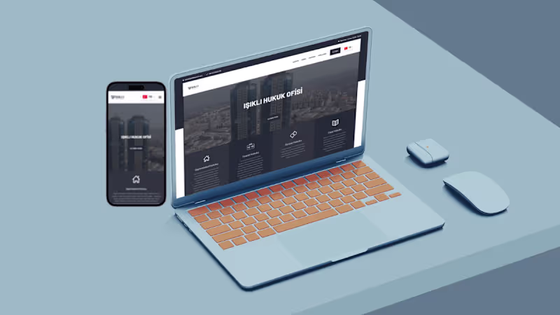 Cover image for Law website