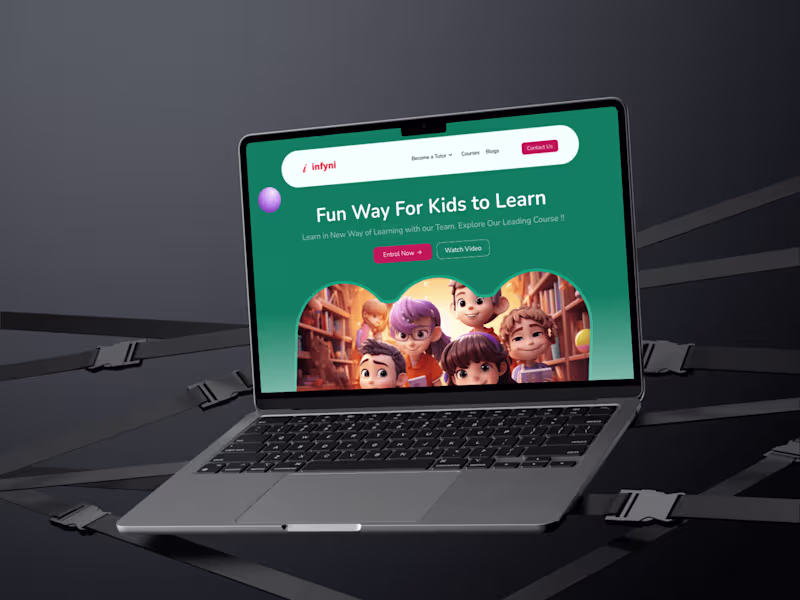 Cover image for Infyni Landing Page