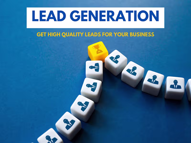 Cover image for HIGH QUALITY LEAD GENERATION