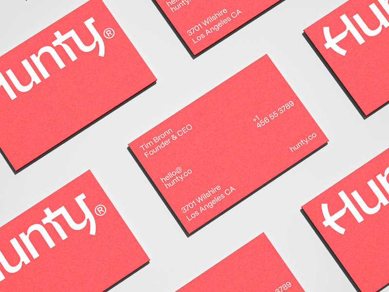 Cover image for Hunty® Visual Identity