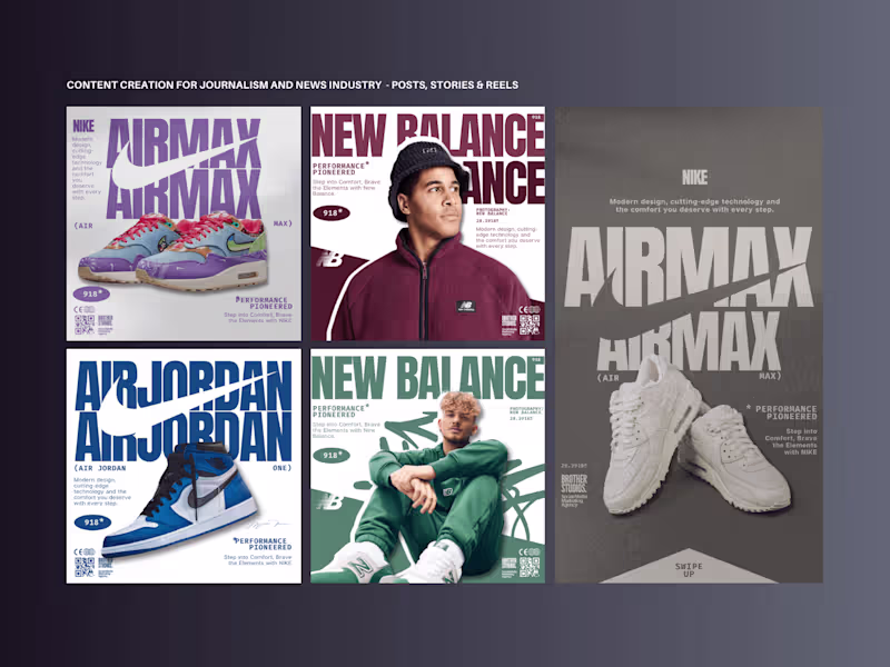 Cover image for Case study: Shoes e-store Instagram page