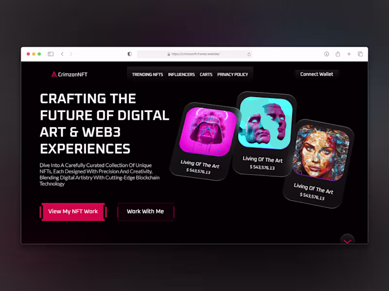 Cover image for Framer Landing Page Development