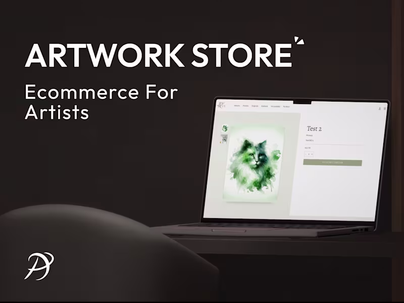 Cover image for E-commerce Platform for Original Artworks