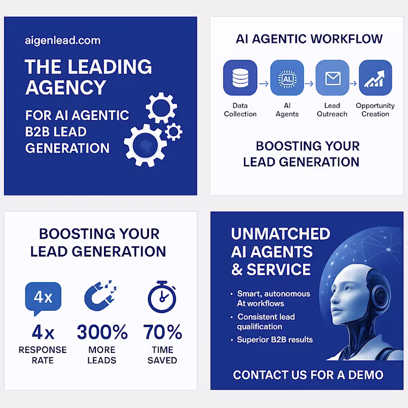 Cover image for AI AGENTS LEAD GENERATIONS FUNNEL 4X New Clients Meetings