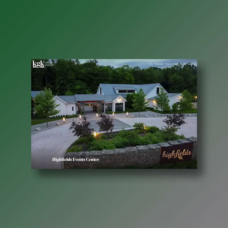 Cover image for Website Design and Development for KGK and Company