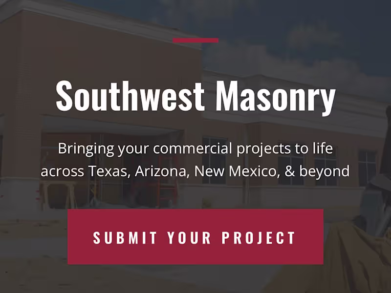 Cover image for Southwest Masonry Website Build