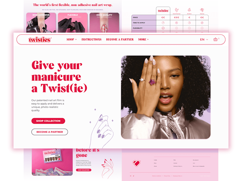 Cover image for Twisties Website Build & Content Creation