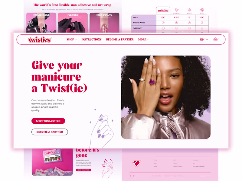 Cover image for Twisties Website Build & Content Creation