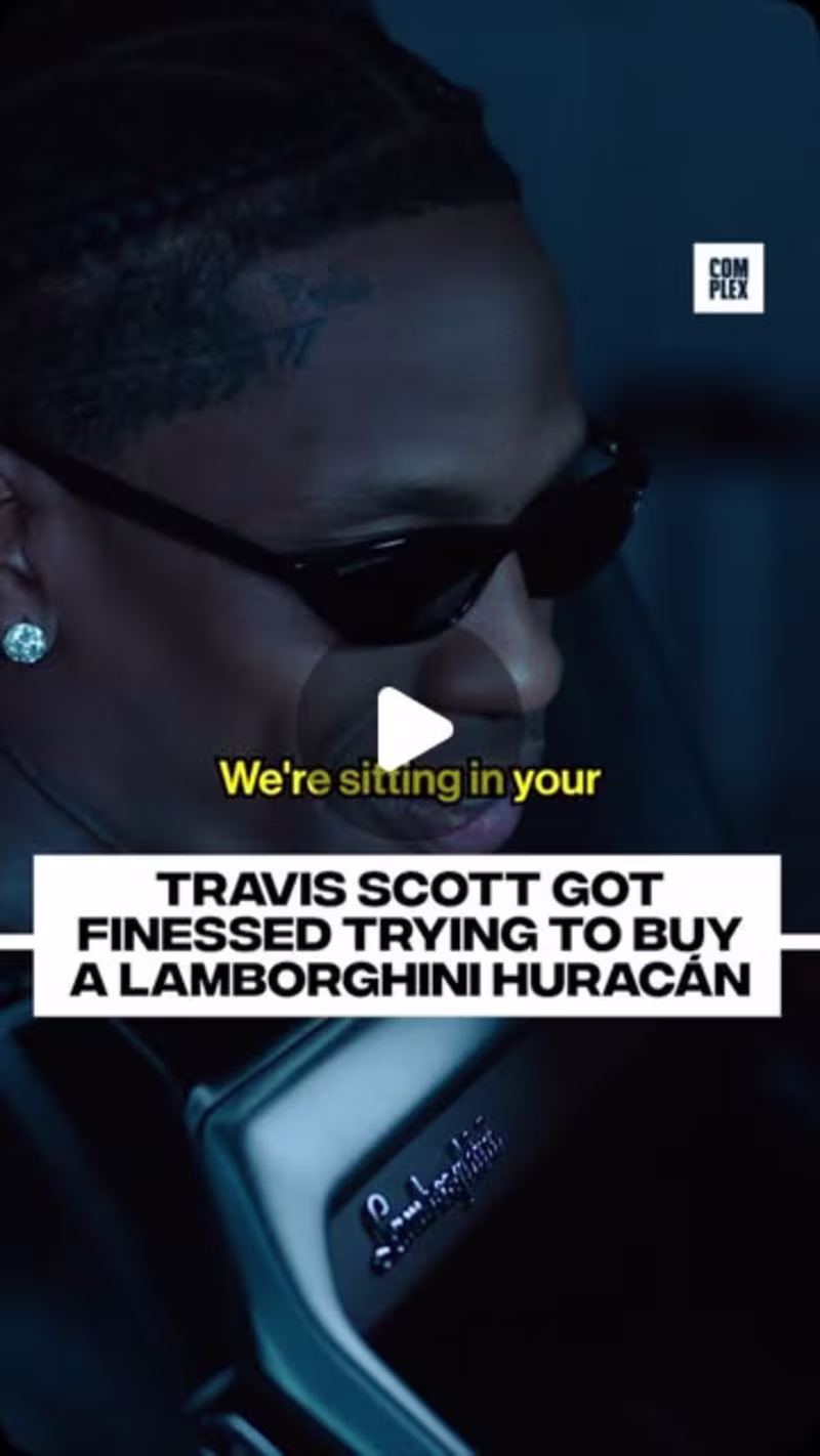 Cover image for Travis really got finessed trying to buy a lamborghini