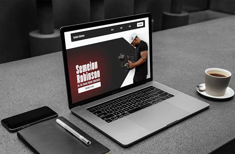 Cover image for Landing Page Design - Semeion Robinson