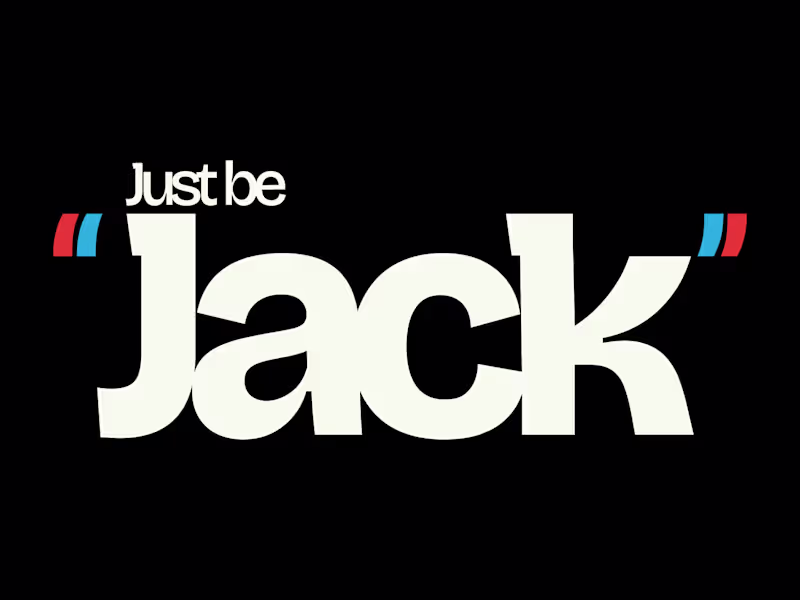 Cover image for Just Be Jack