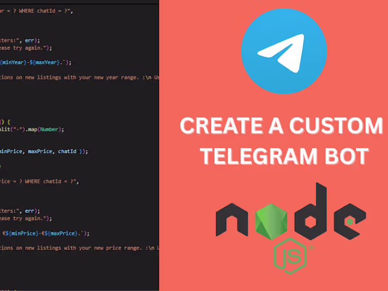 Cover image for Telegram web scraper bot