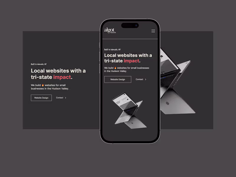 Cover image for Responsive website design for freelance designer